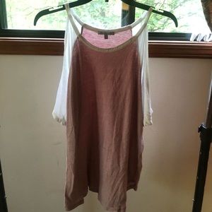 Cut-shoulder Long Sleeve